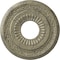 Ekena Millwork Lauren Medallion (Canopies up to 6 1/4"), 20 5/8"OD x 6 1/4"ID x 1 3/8"P, Castle Stone Crackle CM20LNCSC - alternate 1